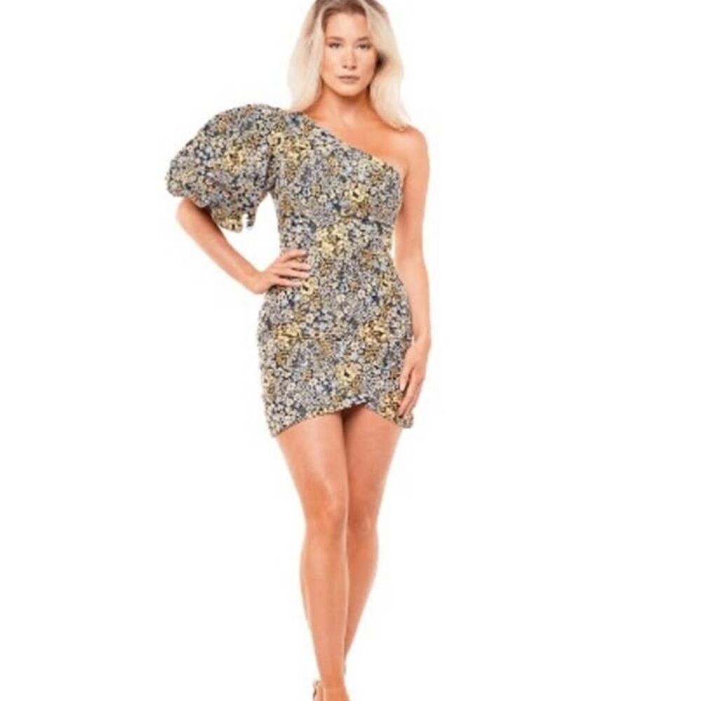 NWT‎ Atoir Dare To Love Mini Dress in Cameo Bloom Size 2